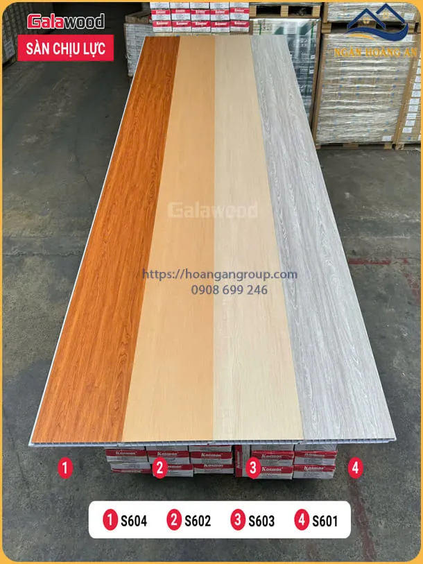 Sàn Nhựa Chịu Lực Gác Lửng Gác Xép Galawood S601